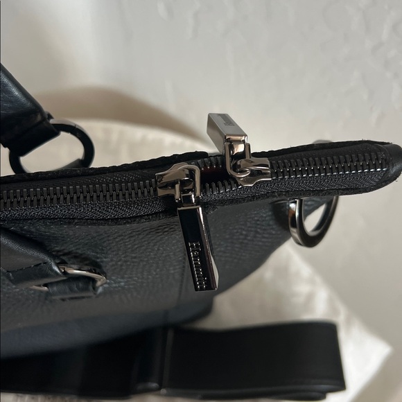 Hammitt Large Daniel Black Studded Leather Tote gunmetal - Picture 5 of 11